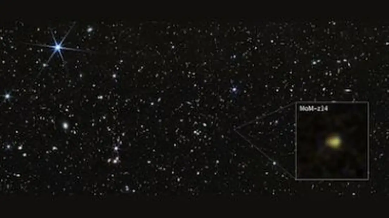 اكتشاف مذهل تلسكوب جيمس ويب يرصد مجرة عمرها 13.5 مليار سنة